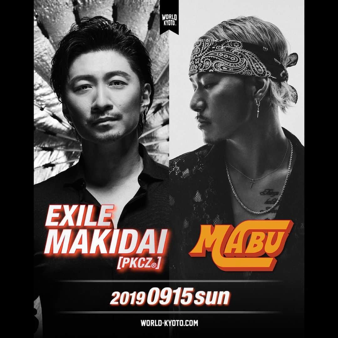 MAKIDAIさんのインスタグラム写真 - (MAKIDAIInstagram)「9/15(SUN) NY19-SPECIAL-  GUEST DJ：EXILE MAKIDAI (PKCZ®) GUEST：MABU RESIDENTS DJ：SANCON / CHIBA-CHUPS / SANMA / SOTARO MC：G-FACE ＜BARSEX ROOM2＞ MUSIC SELECTOR：  Time: 9:00pm – 5:00am ADV▷2500YEN(Includes 1Drink) DOOR▷3000YEN(Includes 1Drink)  チケット情報 【LAWSON ticket】 0570-084-005(L-code:52466) 【iFLYER】 https://iflyer.tv/en/event/317247/」8月6日 0時32分 - exile_makidai_pkcz