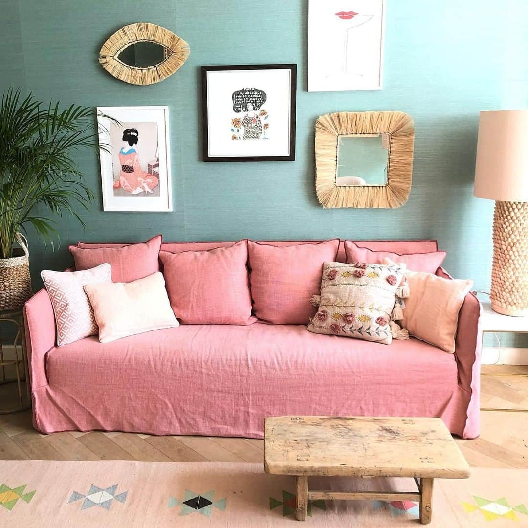 ジェルバゾーニさんのインスタグラム写真 - (ジェルバゾーニInstagram)「A touch of pink ⁠ @laviebohemeinteriors ⁠ .⁠ .⁠ .⁠ .⁠ #Gervasoni #Gervasoni1882 #Gervasonitour #interiordesign #homedesign #homedecor #paolanavone #designlovers #design #instadesign #instagood #interioraddict #homeinspiration #archilovers #furniture #style #inspiration #architecture #home #designinspiration #pink」8月6日 2時00分 - gervasoni1882