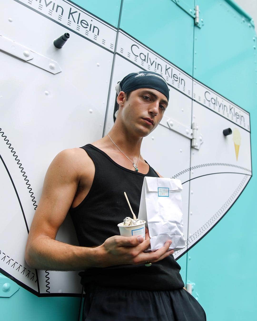 Calvin Kleinさんのインスタグラム写真 - (Calvin KleinInstagram)「Make #MYCALVINS your own 🍦 ⠀⠀⠀⠀⠀⠀⠀⠀⠀⠀⠀⠀⠀⠀⠀⠀⠀⠀⠀⠀⠀⠀⠀⠀⠀⠀⠀ @alexanderdroth celebrates #NationalUnderwearDay with #CALVINKLEIN. 📸: @mikevitelli via @bfa  Here in NYC? Stop by our #MYCALVINS CUSTOM truck for a chance at fun surprises and sweet treats 🍦 ⠀⠀⠀⠀⠀⠀⠀⠀⠀⠀⠀⠀⠀⠀⠀⠀⠀⠀⠀⠀⠀⠀⠀⠀⠀⠀⠀ 1-2:30p: Bryant Park  3:15-4:45p: Union Square  5:30-7p: The Oculus」8月6日 3時56分 - calvinklein