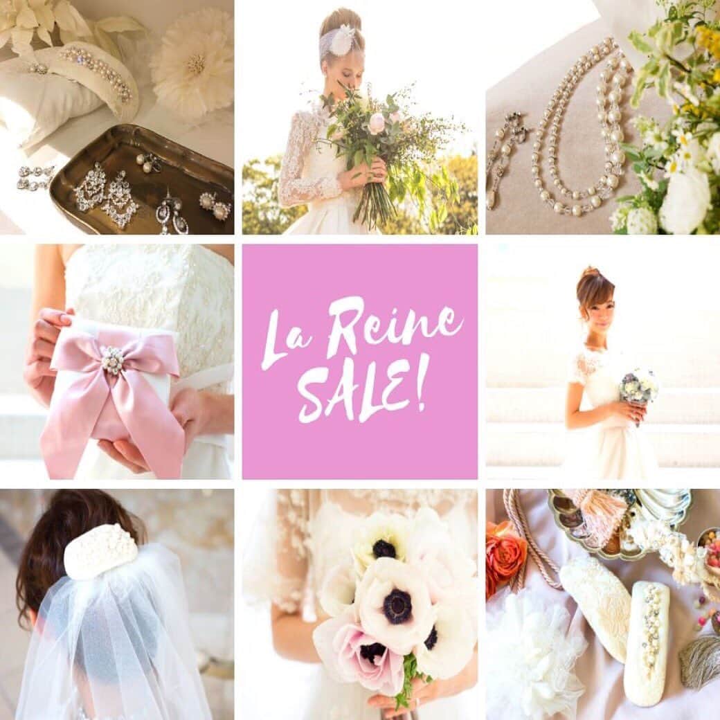 LaReineさんのインスタグラム写真 - (LaReineInstagram)「【La Reine  SALE】﻿ ﻿ ﻿ ラレンヌでは8月末まで﻿ 特別にウェディングアイテムの﻿ サマーセールを開催しております✨﻿ ﻿ ﻿ グローブやヘッドドレスなど花嫁様には﻿ 欠かせないアイテムが今なら35〜50%OFF！！！﻿ ﻿ ﻿ 可愛いアイテムをお得に購入して﻿ その浮いた分の費用は結婚式の他の部分へ、、。﻿ ﻿ ﻿ 予算の兼ね合いで諦めた演出や小物などを﻿ 諦めずに済むかもしれないですね🌹﻿ ﻿ ﻿ ウェディングアイテムでまだお悩みの方は﻿ 今がチャンスです！！！﻿ ﻿ ﻿ 是非この機会をお見逃しなく！﻿ ﻿ ﻿ ﻿ ﻿ ♪~*：．♪~*：．♪~*：．♪~*：．﻿ ﻿ ［SHOP DATA］﻿ ﻿ La Reine（ラレンヌ）﻿ 東京都港区南青山2-24-9・1F（外苑前駅）﻿ TEL:03-5786-1888﻿ 水曜定休・平日11~19時．土日祝10~18時﻿ ﻿ RentalDress¥100.000~480.000﻿ OrderDress¥250.000~550.000﻿ SemiOrderDress¥150.000~580.000﻿ MensRental ¥70.000~150.000﻿ 和装レンタル¥150.000~400.000﻿ 列席和装レンタル¥38.000〜100.000﻿ 列席スーツレンタル¥30.000~﻿ マザーズドレスレンタル¥38.000~﻿ ﻿ ※Dress＆Mensレンタルプランや和装レンタルプランをご用意しておりますのでDMからお気軽にお問い合わせくださいませ！﻿ ﻿ ♪~*：．♪~*：．♪~*：．♪~*：．﻿ ﻿ ﻿ #2019秋婚﻿ #2019夏婚﻿ #2019冬婚﻿ #2020春婚﻿ #2020夏婚﻿ #2020秋婚﻿ #令和婚﻿ #令和花嫁﻿ #25ans﻿ #25answedding﻿ #大人婚﻿ #大人花嫁﻿ #marry花嫁﻿ #marry花嫁図鑑﻿ #marryxoxo﻿ #maricuru﻿ #fannyレポ﻿ #ゼクシィ2019﻿ #みんなのウェディング﻿ #プラコレ﻿ #関東花嫁﻿ #ハナコレ﻿ #リゾ婚﻿ #archdays花嫁﻿ #lareine﻿ #ラレンヌ #サマーセール  #ウェディングアイテム  #ブライダル小物  #ドレス小物」8月6日 13時47分 - dresssalonlareine