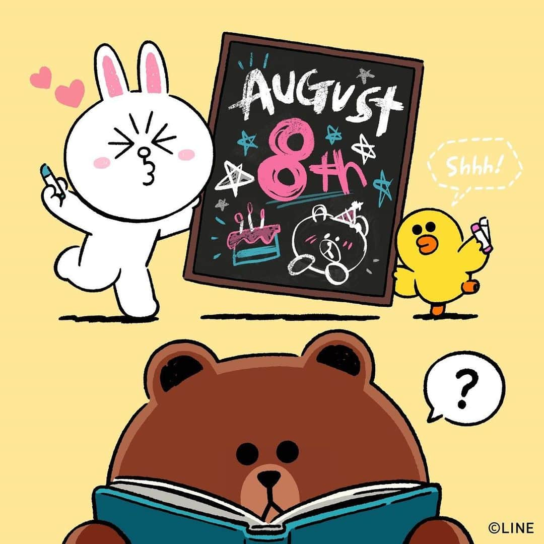 LINE FRIENDSさんのインスタグラム写真 - (LINE FRIENDSInstagram)「📅What’s special about #August8⁉️ #BROWNDAY & #LINEFRIENDSGANGNAM  #BROWN #CONY #SALLY #LINEFRIENDS」8月6日 15時00分 - linefriends