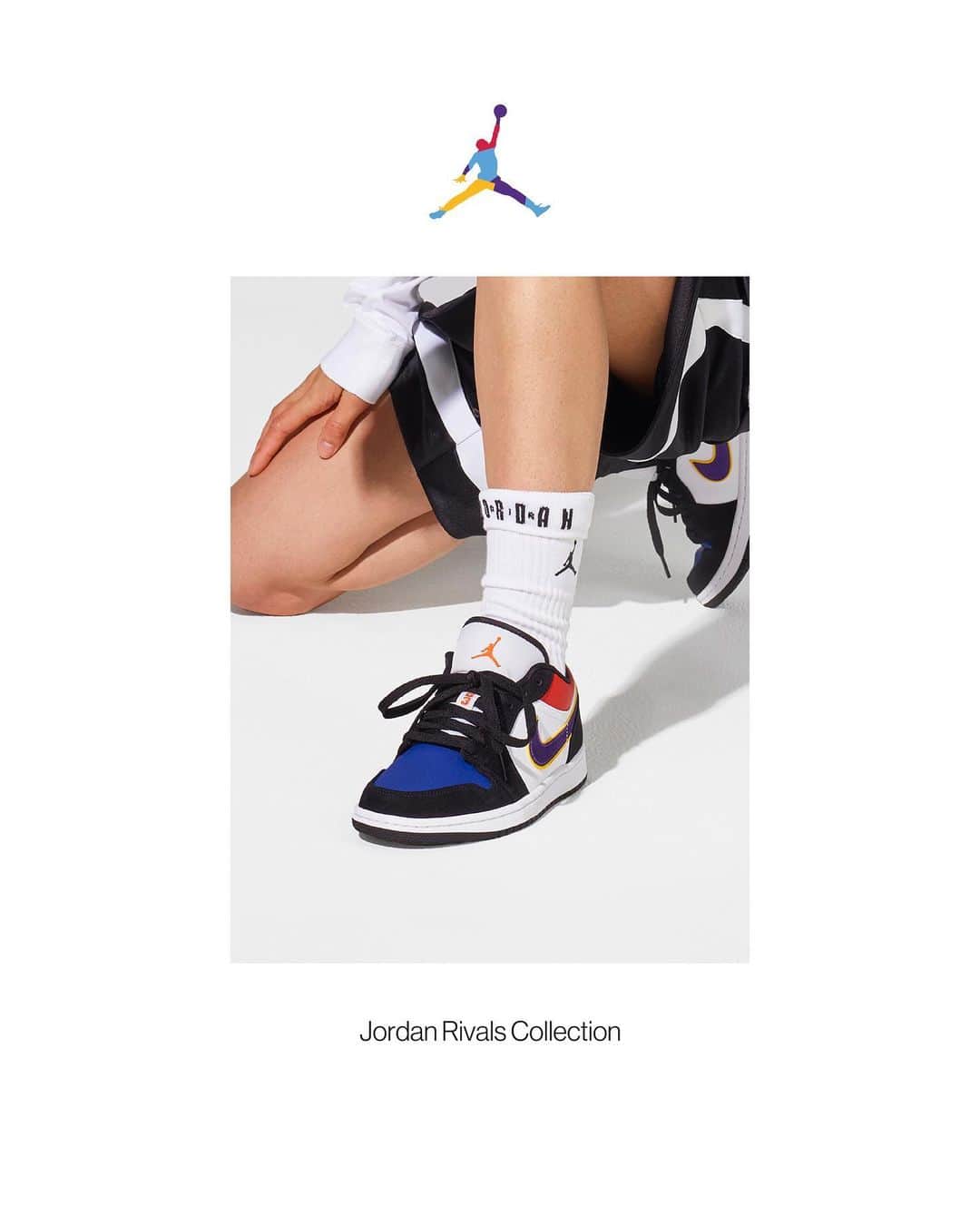 Foot Lockerさんのインスタグラム写真 - (Foot LockerInstagram)「Never lose, always learn. #JordanRivals Collection #Jordan 1 Low - Select Stores Now. Rivals Apparel Hitting In-Store and Online Soon.」8月6日 6時23分 - footlocker