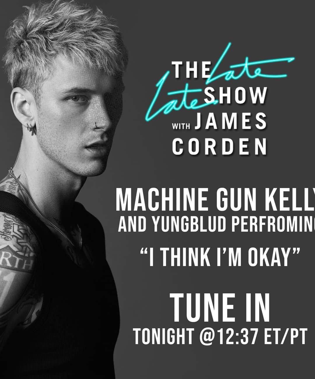 Young Gunnerさんのインスタグラム写真 - (Young GunnerInstagram)「goin on tv tonight for the youth and my friends bday 👀🤘🏽 @latelateshow」8月6日 8時42分 - machinegunkelly