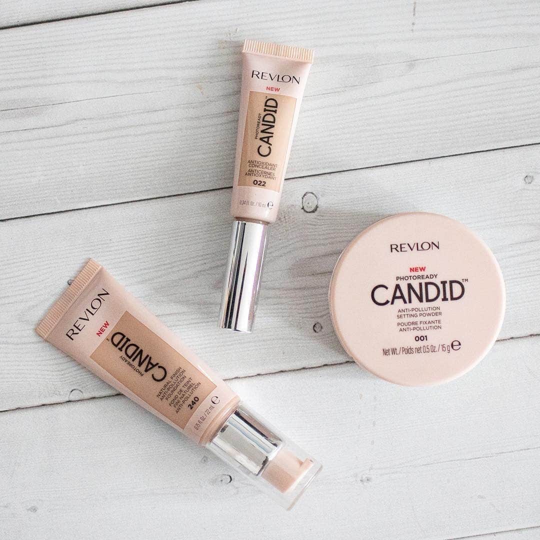 Revlonさんのインスタグラム写真 - (RevlonInstagram)「@stevie.cakes keeps it all in the fam with #RevlonCandid #foundation, #concealer and #settingpowder. . This trio is made with all the things you do want (antioxidants, antipollution ingredients) and without the ones you don't (parabens, phthalates, synthetic dyes, harsh fragrances)  #cleanbeauty #flawless #makeupaddict」8月6日 10時04分 - revlon