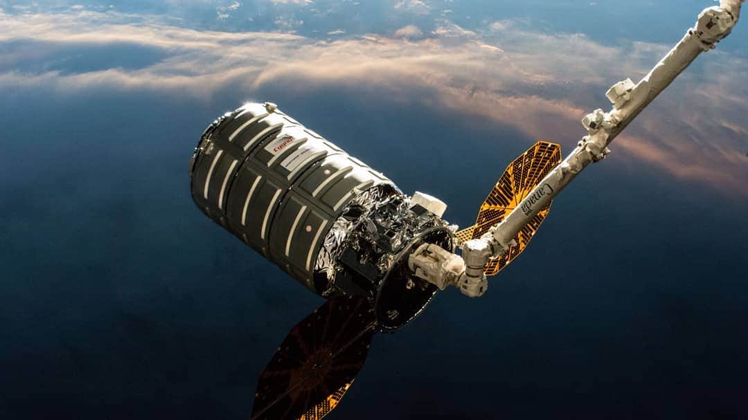 国際宇宙ステーションさんのインスタグラム写真 - (国際宇宙ステーションInstagram)「NASA TV (link in bio) begins its live coverage of the U.S. Cygnus space freighter departing the space station Tuesday at noon EDT.  #nasa #csa #northropgrumman #unitedstates #canada #canadarm2 #cygnus #international #space #station」8月6日 11時33分 - iss