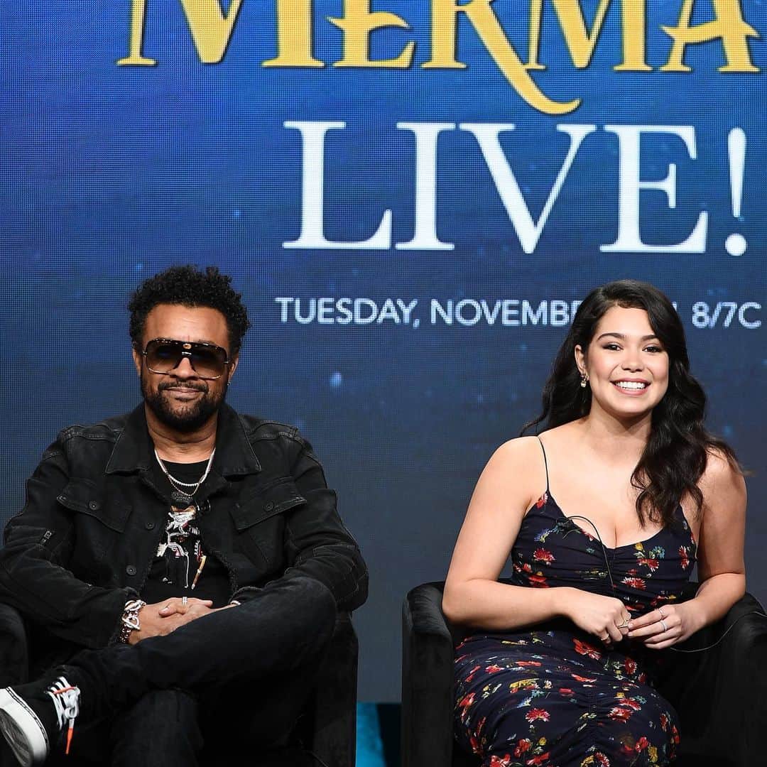 アメリカン・ブロードキャスティング・カンパニーのインスタグラム：「#TheLittleMermaidLive swims to 📺 November 5 with @direalshaggy as Sebastian, @auliicravalho as Ariel, and @queenlatifah as Ursula!」