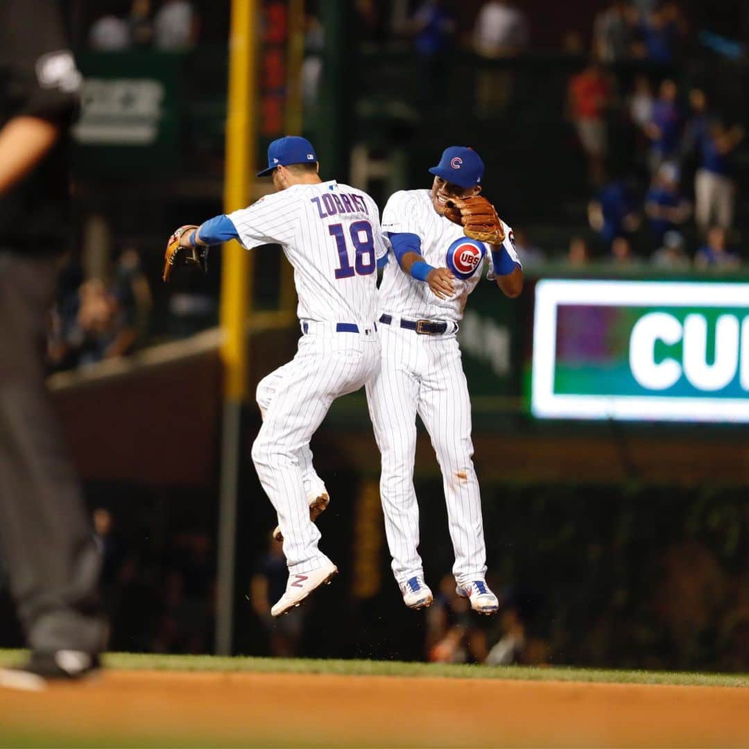 シカゴ・カブスさんのインスタグラム写真 - (シカゴ・カブスInstagram)「#Cubs win! #EverybodyIn」9月4日 12時31分 - cubs