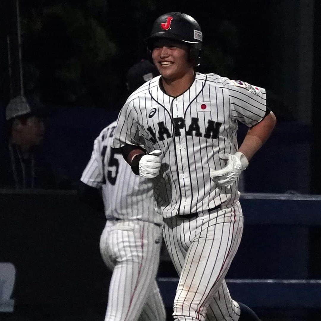 侍ジャパンさんのインスタグラム写真 - (侍ジャパンInstagram)「⠀ 第29回 WBSC U-18ベースボールワールドカップ オープニングラウンド 第5戦 日本 5 - 1 パナマ  石川昂弥が決勝3ラン‼️西純矢が好投‼️ スーパーラウンド進出を決めました💪💪💪 ⠀ #侍ジャパン #U18代表 #ワールドカップ #U18WorldCup #石川昂弥 #東邦 #西純矢 #創志学園 #横山陽樹 #作新学院 #武岡龍世 #八戸学院光星 #水上桂 #明石商」9月4日 13時20分 - samuraijapan_official