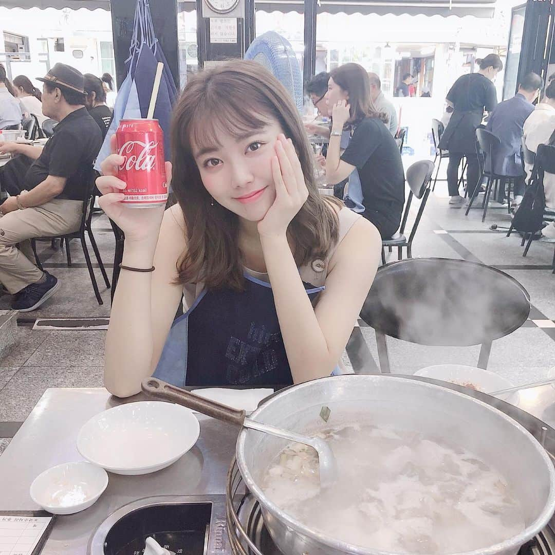 萩尾美聖さんのインスタグラム写真 - (萩尾美聖Instagram)「韓国きてます🥰 ずっと食べたかったタッカンマリ食べれて幸せ〜♥️ #韓国#韓国旅行#seoul」9月4日 14時30分 - misato_hagio