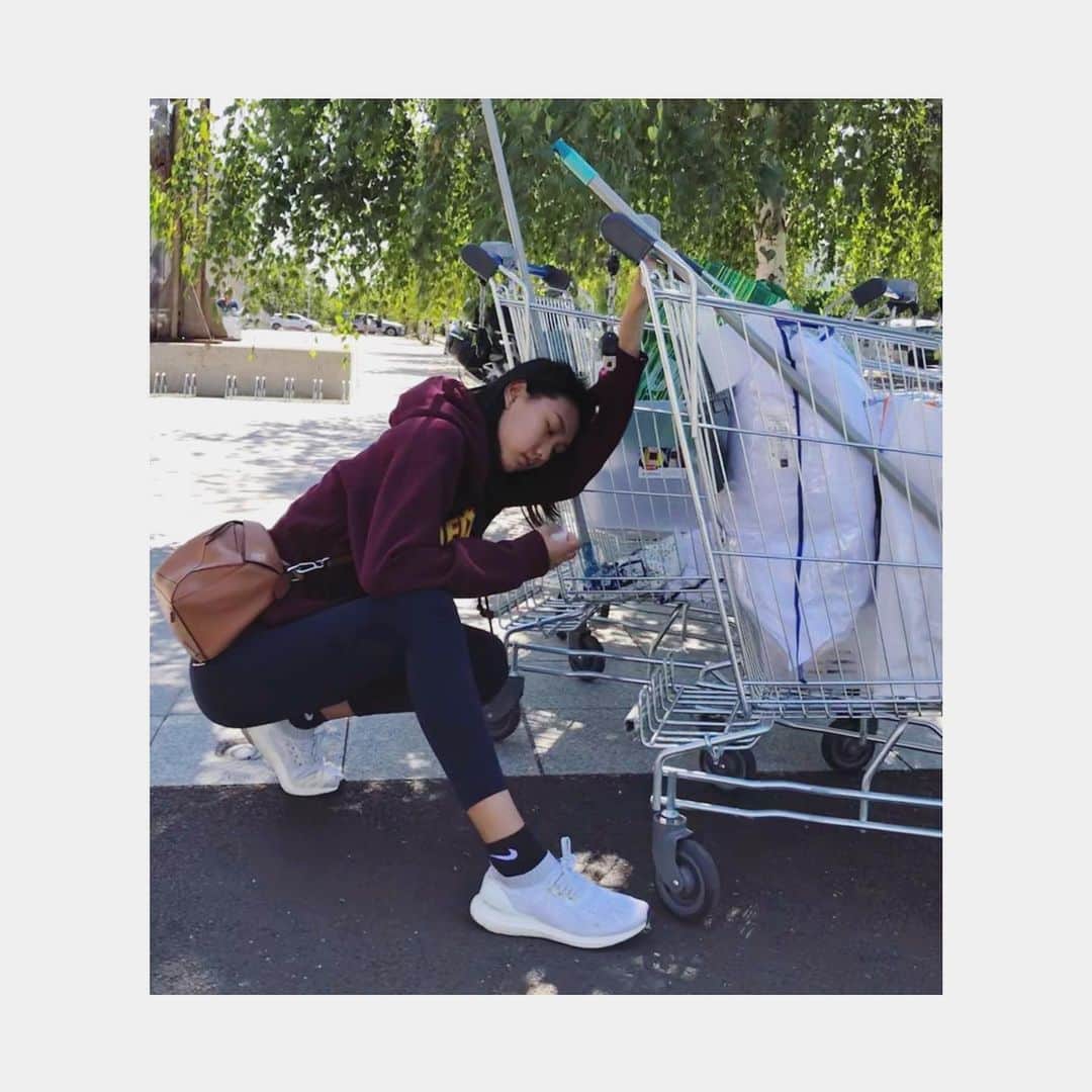 lixibei_iceのインスタグラム：「胳膊疼的第四天✔️」