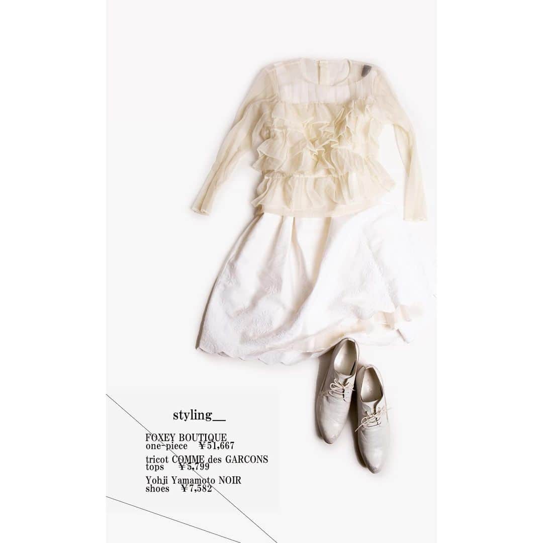 のインスタグラム：「只今、会員様限定SALE開催中！！🥳 全品20%OFFですよ🤫 ✨ 🌺STYLING SITE随時更新中🛒🛍 シャツ#tricotcommedesgarcons https://www.playful-dc.com/mobile/products/details50163.html  ワンピース#foxeyboutique https://www.playful-dc.com/mobile/products/details67338.html  シューズ #yohjiyamamotonoir https://www.playful-dc.com/mobile/products/details51814.html  #playful https://www.playful-dc.com/mobile/  #shooting📷 #古着コーデ #followｍe #fashionista #playful#usedclothing #osaka🇯🇵 #instapic#instafollow#instagood#instafashion#ootdfashion #outfitlove #coordinate#着画くらぶ #着画くらぶ#春夏」