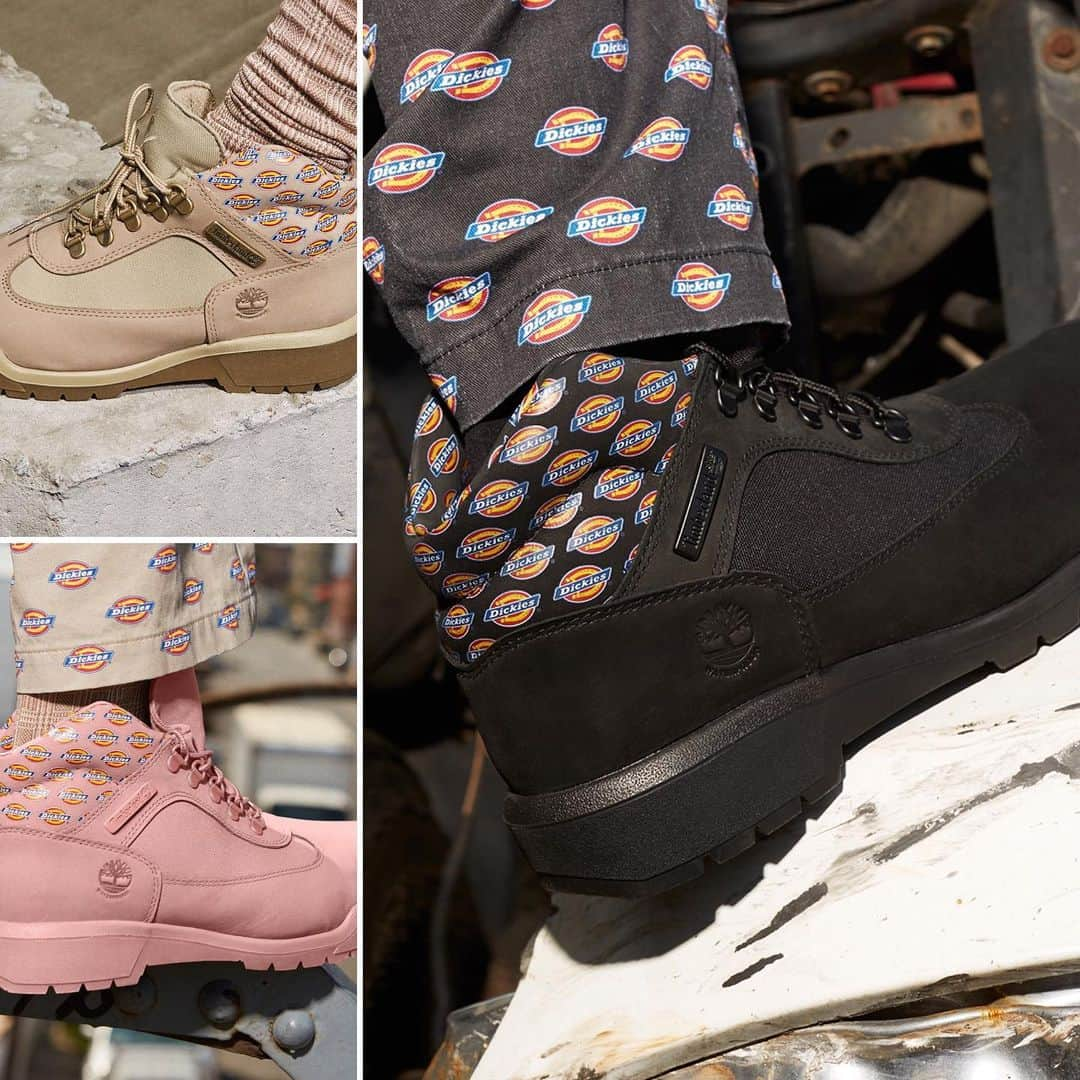 ティンバーランドさんのインスタグラム写真 - (ティンバーランドInstagram)「Timberland x Opening Ceremony x Dickies. Available now. #Timberland Black + tan available @timberland + @openingceremony Pink available @openingceremony」8月31日 20時58分 - timberland