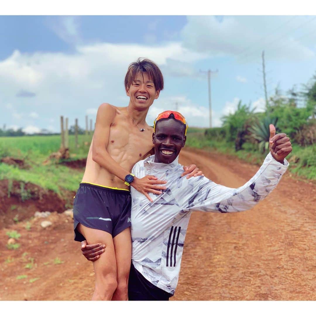 神野大地さんのインスタグラム写真 - (神野大地Instagram)「最高に充実したケニア合宿でした！✨ これから帰国します。✈️🇰🇪→🇯🇵 #iten #marathon #ケニア合宿 #CellSource  #newbalance #宇佐美鉱油 #RETO」8月31日 12時28分 - daichi_0913