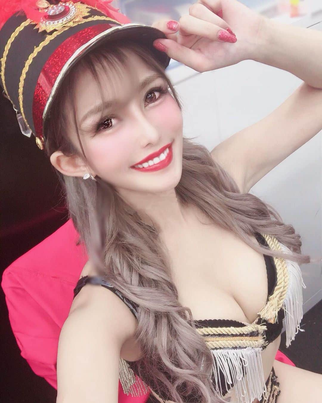 竹村寿美佳（すうちゃま）さんのインスタグラム写真 - (竹村寿美佳（すうちゃま）Instagram)「兵隊さんになりましたっ💂🏻‍♂️❤ @eletokyo  _ #eletokyo#クラブ#gogodancer#dancer#model#rq#costume#cosplay#sexy#tokyo#japan#girl#me#music#dancer#selfie#summer#ダンサー#モデル#キャンギャル#クラブ#イベント#ビキニ#bikini#bikinigirl#水着#夏#ハーフ#ヘアアレンジ#コスプレ」8月31日 12時37分 - suuchamav3v