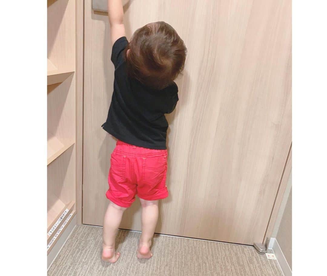 花田浩菜さんのインスタグラム写真 - (花田浩菜Instagram)「アフター5の時間に行った#子連れディズニー 。 今までは朝から行ったり、昼過ぎから行って夜はサクッと帰っていたので、はじめて夜まで楽しみその日は近くの #日和ホテル舞浜 @hiyorihotelmaihama に宿泊しました😊❤️ . . 舞浜駅から無料のシャトルバスも出ていて、ディズニーを満喫した後にバスで帰れるのは安心😭❤️ チェックインも遅い時間になりましたが、1人２個自由に選べるアメニティバーや、固さなど好みで選べる選べる枕バーもあり🌃⭐️ ロビーにはウェルカムドリンクも二種類あるし、夜には個数限定のカップヌードルバーとしてトッピングも自由に盛り付けて良いコーナーまであって至れり尽くせりのホテル😍 . . おちびちゃんにも子供用歯ブラシや、まだ少し大きかったけれど子供用に120センチのパジャマも用意してくださっていて、選べるアメニティの中にはおもちゃもあるんです😊最近ボールにハマってる息子と紙風船をチョイスし、広くて気持ち良いお部屋のベッドでしばし遊んで楽しかった〜👶💕お部屋は琉球畳でフラットになっているので、ハイハイの時期の赤ちゃんでも安心なお部屋でした❤️ お部屋のベッドと枕もとっても気持ちよかったみたいでおちびちゃんが気に入り、ゴロンしに行ったり枕に埋もれていたりして楽しそうだったな😂（🔜スワイプ） . . お風呂も#子連れ には嬉しい 広々〜なものなので息子を入れて、自分も足を伸ばして入れて。 お部屋内においてあった#フットマッサージャー で疲れを癒して快適に熟睡😊💕 子連れ向けのグッズ貸し出しも至れり尽くせりだし、もともとお部屋には#ヘアアイロン までついてるのでポーチと着替えさえあれば泊まれるところが荷物少なくて済むし嬉しいポイントでした😊 . . ぐっすり寝た後は ホテルの朝食へ。#朝食バイキング も種類豊富！で. もちろんハイチェアもあるどころかお食事エプロンから子供用の食器全て完備！荷物が増える#子連れでお泊まり も気持ちの負担も少なく、 大人も子供も嬉しい快適な#お泊まりディズニー になりました✨ 東京観光の拠点にも良さそう🙆‍♀️ . . #ちびミッキー #ミッキー #ミッキーコーデ #子連れディズニー #男の子ママ #舞浜 #日和ホテル #日和ホテル舞浜 #旅行好き #ホテル好き #ホテルステイ #舞浜ホテル #pr #コラボベース #赤ちゃんのいる生活 #親子 #1歳11ヶ月 #子連れ旅行 #ig_oyabakabu #happy #happydays」8月31日 13時49分 - hanadahirona