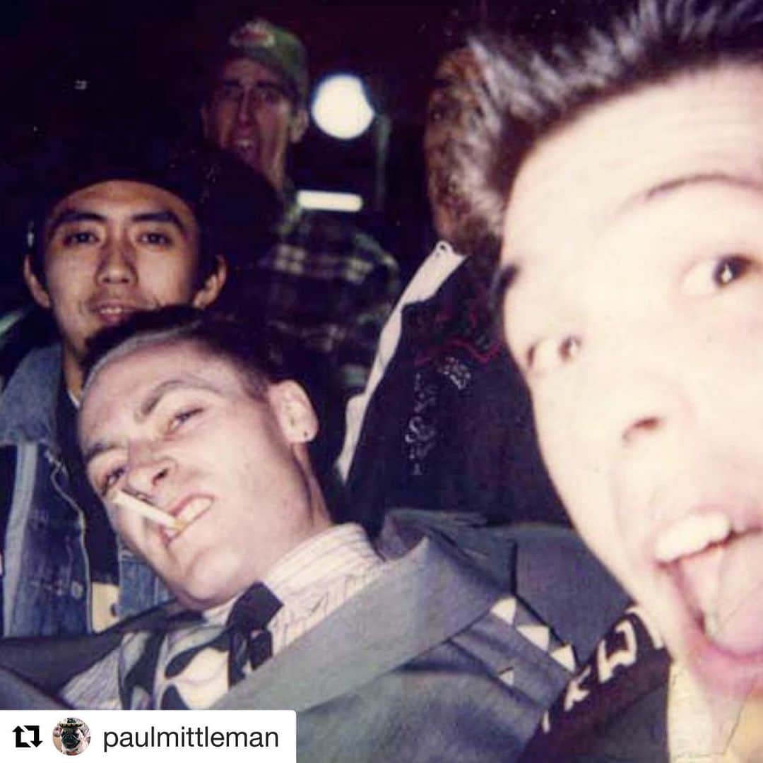 のインスタグラム：「#Repost @paulmittleman with @get_repost ・・・ Stussy Gold Party 1990 Tokyo,Japan #HISTORY (My 1st trip to Japan) pre street wear...」