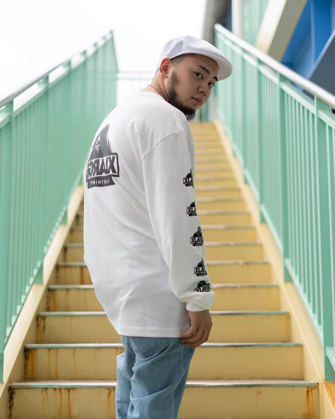 XLARGE®︎ SNAP XLARGE®︎ official SNAP instagramさんのインスタグラム写真 - (XLARGE®︎ SNAP XLARGE®︎ official SNAP instagramInstagram)「STYLE @dj_saru —- EMBROIDERY STANDARD LOGO PULLOVER HOODED SWEAT ¥12,000＋TAX L/S TEE BEHIND OG ¥6,000＋TAX EMBROIDERY DENIM PANT ¥11,000＋TAX --- @xlargejp  #xlarge #xlargejp #xlarge_snap #xlxgtokyobay」8月31日 21時12分 - xlarge_snap