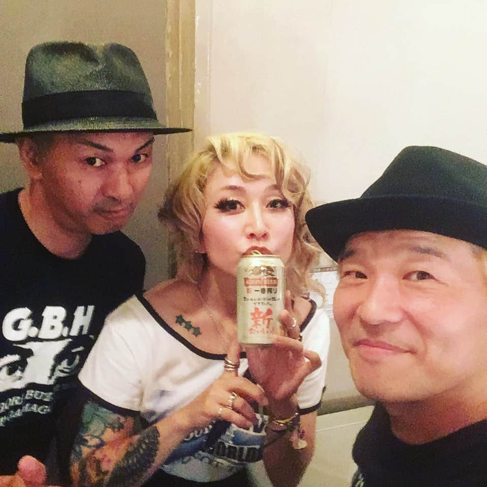 田中和さんのインスタグラム写真 - (田中和Instagram)「8/31ロッケンローサミット開催中！ 皆さまお楽しみにー♪ #ロッケンローサミット  #勝手にしやがれ  #miwarock  #新一番搾り」8月31日 15時56分 - kazz620