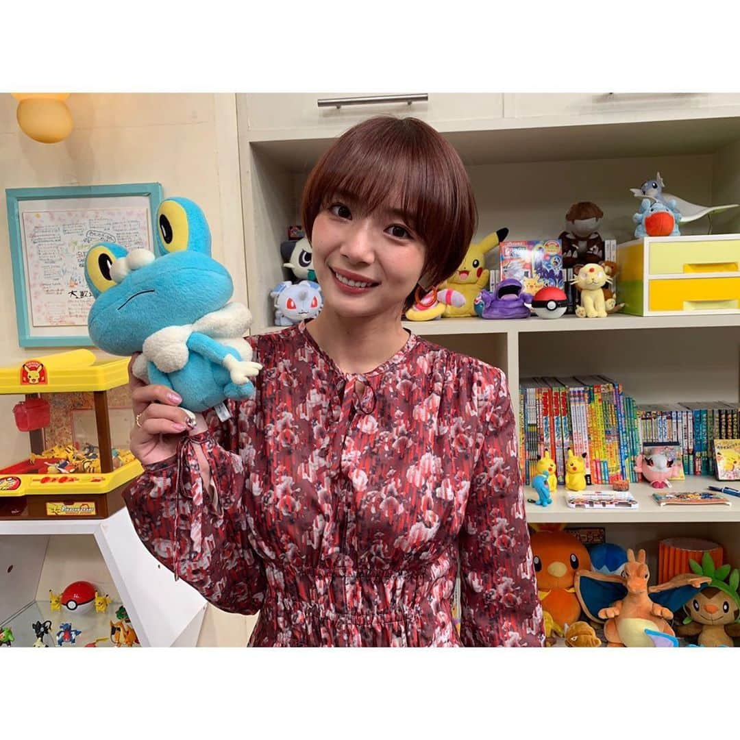 岡田紗佳さんのインスタグラム写真 - (岡田紗佳Instagram)「明日は「ポケモンの家あつまる？」OAです！日曜朝8時 テレビ東京系列にて、岡崎体育さん、宮下草薙さんと一緒ですよーう この日も超笑った！ #ポケんち」8月31日 18時17分 - sayaka_okada