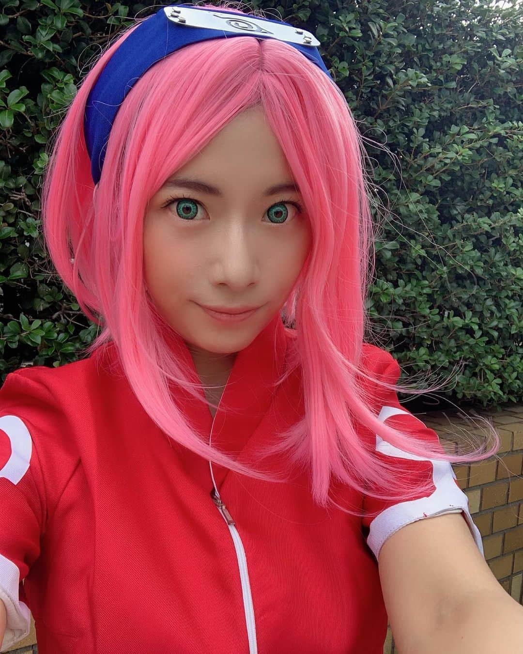 のインスタグラム：「サクラちゃん！  #NARUTO #NARUTOcosplay #harunosakura #sakuraharuno  #harunosakuracosplay  #harunosakuracosplayer」