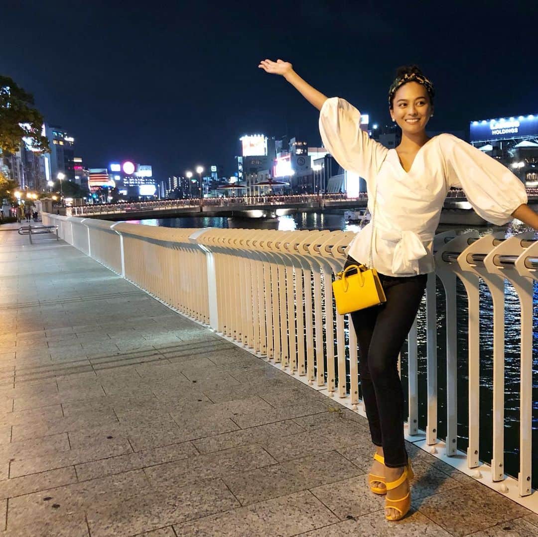 のインスタグラム：「Hello Hakata Fukuoka ❤️ #hakata #fukuoka #yuumitravel #yuumiinjapan #visitjapan #福岡 #博多 #日本」