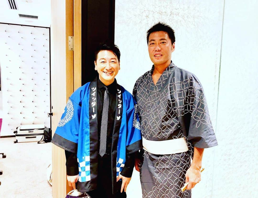 堀潤さんのインスタグラム写真 - (堀潤Instagram)「‪上原さんと会える日がくるなんて！大学生の時にはよくドームに行っていたから。なんと言っても雑草魂！学生の時にそんな上原さんの直向きな姿に感銘を受けたのは大きかったと思う。コツコツ頑張ろう。#Twitter夏祭り ‬ ‪#Twitterトレンド大賞 ありがとうございました！‬」8月31日 22時34分 - junhori79