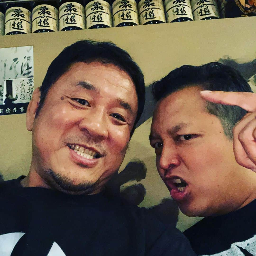 永田裕志さんのインスタグラム写真 - (永田裕志Instagram)「本日オフ日は君津にて安岡力斗君とお会いしました。 力斗君はとても素晴らしい青年で、とても楽しいひと時を過ごせました。 出会いに感謝！ #永田裕志  #第三世代  #新日本プロレス」8月31日 23時49分 - yuji_nagata