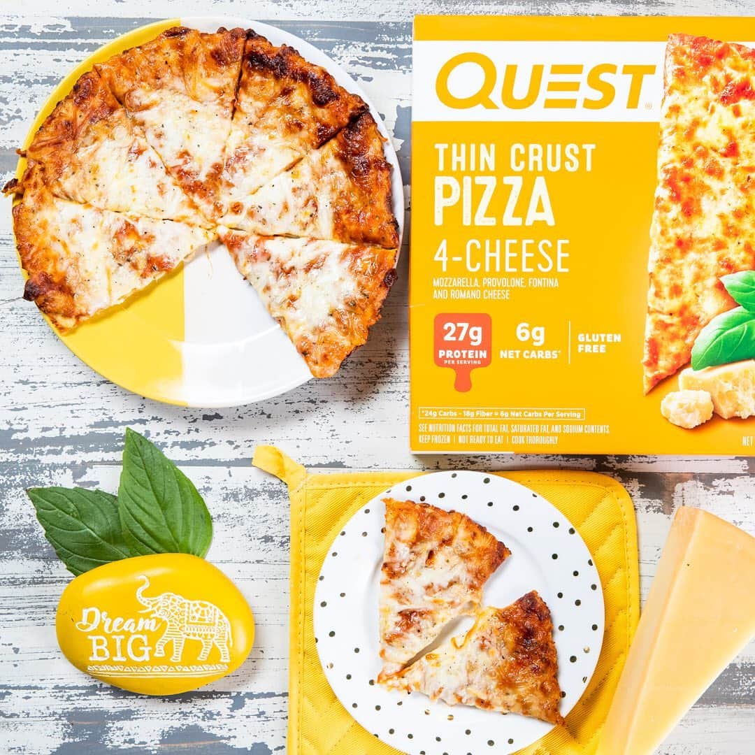 questnutritionさんのインスタグラム写真 - (questnutritionInstagram)「🍕 HUGE PIZZA EXPANSION! 🍕 You can now find Quest Thin Crust Pizza at @Walmart!​ Tap the link in our bio then go to “Quest Pizza: Walmart Store List” to see all the locations that carry it. 😋 • A great tasting, low net carb frozen pizza made with a special protein crust. Each 9-inch pizza has between 20-28 grams of protein, 5-6 grams of net carbs per serving, and is gluten-free.👌 #OnaQuest」9月1日 2時21分 - questnutrition