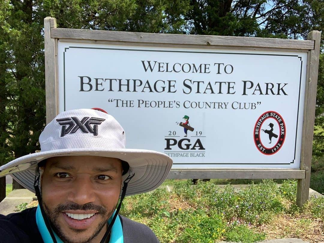 ドナルド・フェイソンさんのインスタグラム写真 - (ドナルド・フェイソンInstagram)「Ohhh shnapp!!! @pgatour dreams coming true!!!! Bethpage Black -shot a legitimate 97 and didn’t lose my ball!!」9月1日 2時56分 - donald_aison