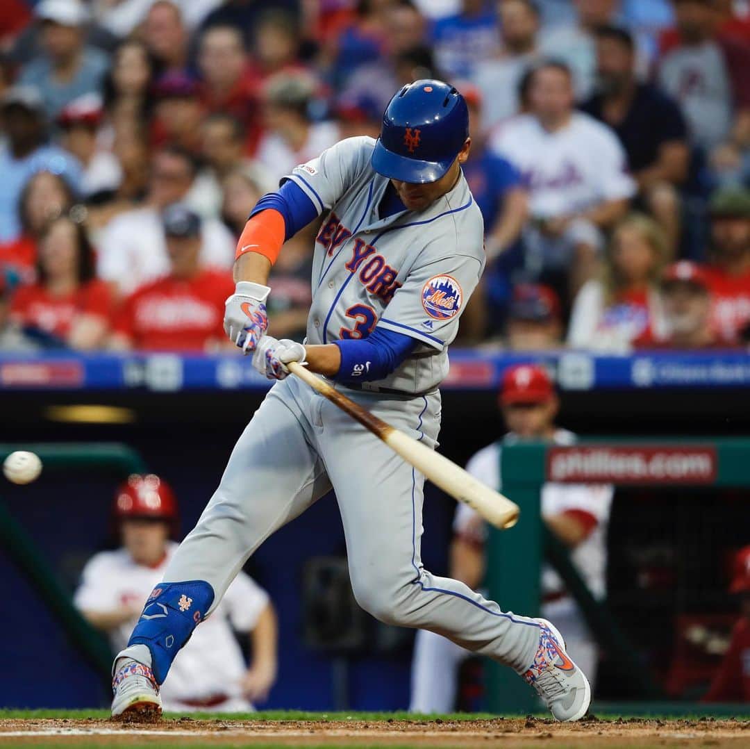 ニューヨーク・メッツさんのインスタグラム写真 - (ニューヨーク・メッツInstagram)「Conforto flex. 💪 The sweetest swing in baseball was at it again. #LGM #Mets」9月1日 3時50分 - mets