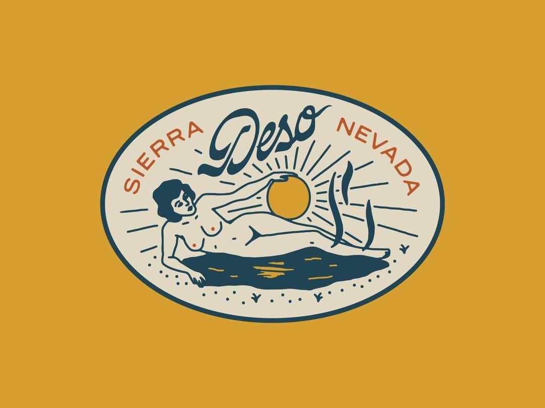 Dribbbleさんのインスタグラム写真 - (DribbbleInstagram)「Deso Hot Springs Patch by @kyliesouza for Laxalt & McIver. Click the link in our bio to see more and follow this designer on Dribbble. ⠀ ⠀ #dribbble #dribbblers #design #illustration #lettering」9月1日 4時44分 - dribbble