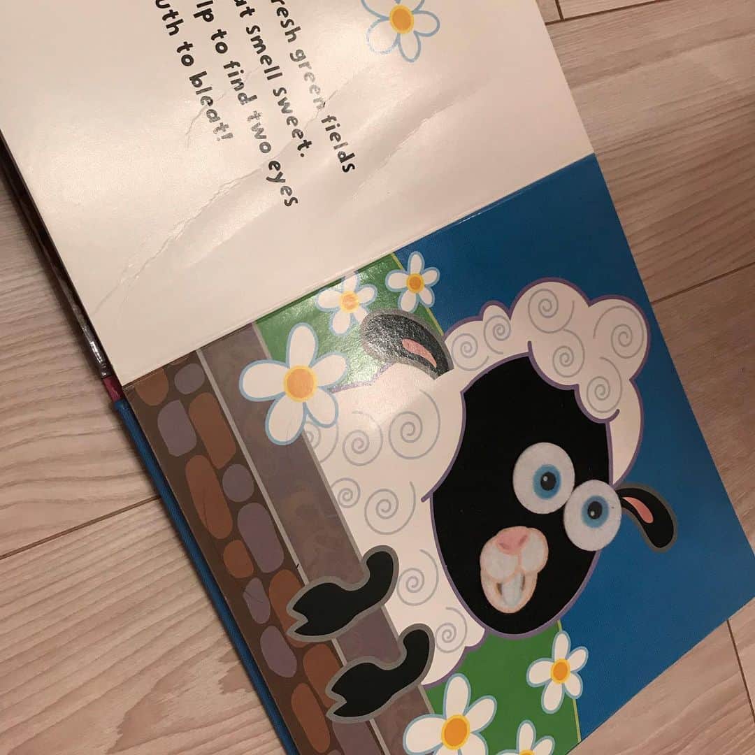 のインスタグラム：「やっとこの絵本で遊べるようになったけど 羊さんにうさぎさんの口持ってきてました（笑）  初めはオッドアイやったり、 お目々が３つに口２つあったり位置もホラーでしたが（笑） 上手になってきた👧🏻🥦💓 大阪市北区 梅田.中崎町.駅から徒歩7分🚶‍♀️ CADENAS nail eyelash  マツエクアカウント @cadenaseyelash LINE:@ cadenas 🆔検索🙋‍♀️ tel:06-4792-8617. cadenas.nail@gmail.com. .  #instalike #instadaily #instamood #instalove #instafashion #igresjp #nails #ママリ#2歳児  #nailswag #japanesenailart #gelnailart #nailartist #repost #instanails  #親バカ部 #mama #fashion #ホットママタウン #おしゃれな人と繋がりたい #tbt #swag #幼児 #coordinate #photooftheday  #2歳 #ネイル好きな人と繋がりたい #girl」