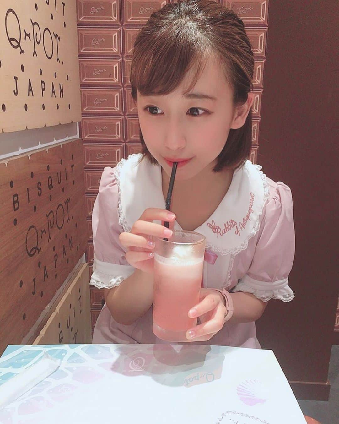 桜愛美さんのインスタグラム写真 - (桜愛美Instagram)「んふっ、美味しいね💓 #model #tokyo #harajuku」9月1日 10時06分 - manami_guitars