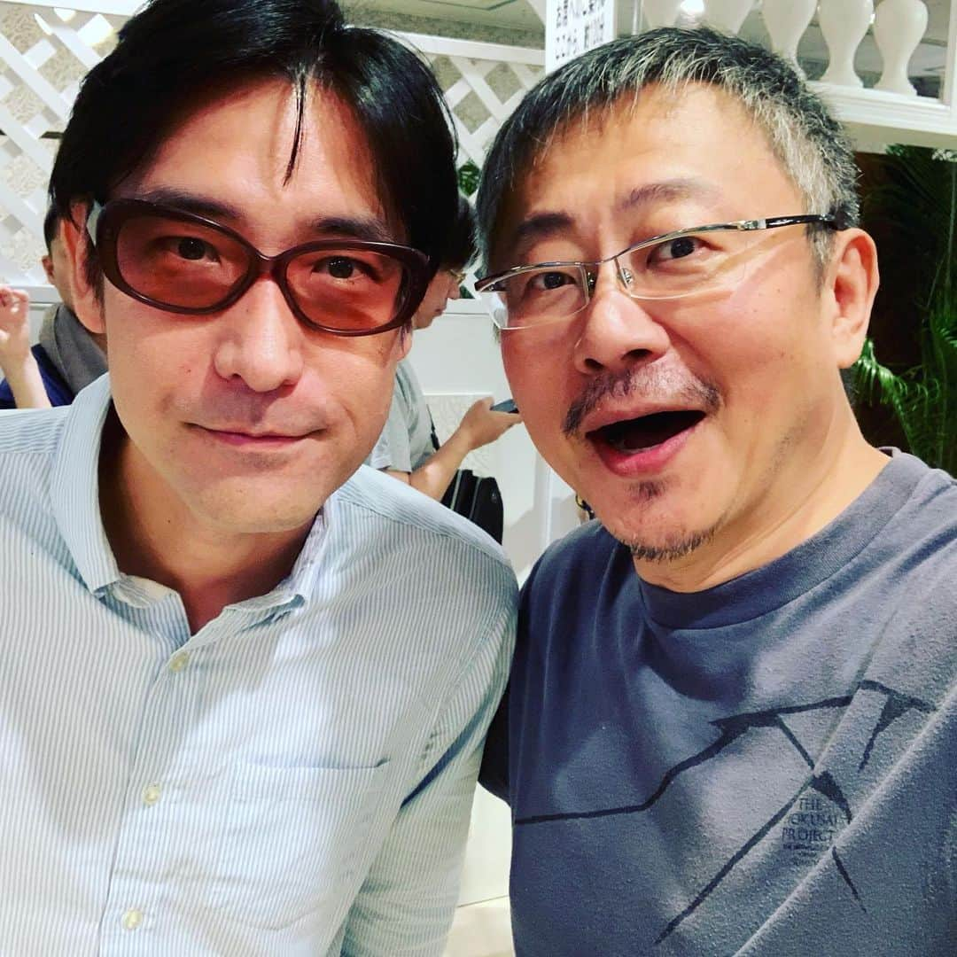 松尾貴史さんのインスタグラム写真 - (松尾貴史Instagram)「#ホフディラン の #小宮山雄飛 さんと #一条もんこ さんのトークショウ。  #カレー #阪急百貨店うめだ本店  #カレーとカレーのためのうつわ展  #松尾貴史 #パンニャ #スパイス  #東京レモンライス」9月1日 11時05分 - kitsch.matsuo