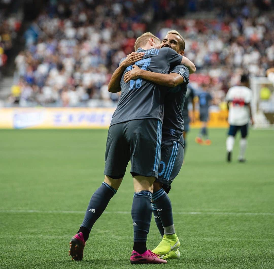 ニューヨーク・シティFCさんのインスタグラム写真 - (ニューヨーク・シティFCInstagram)「When you score your first @mls goal on your B-Day 🥳🎂」9月1日 11時52分 - nycfc