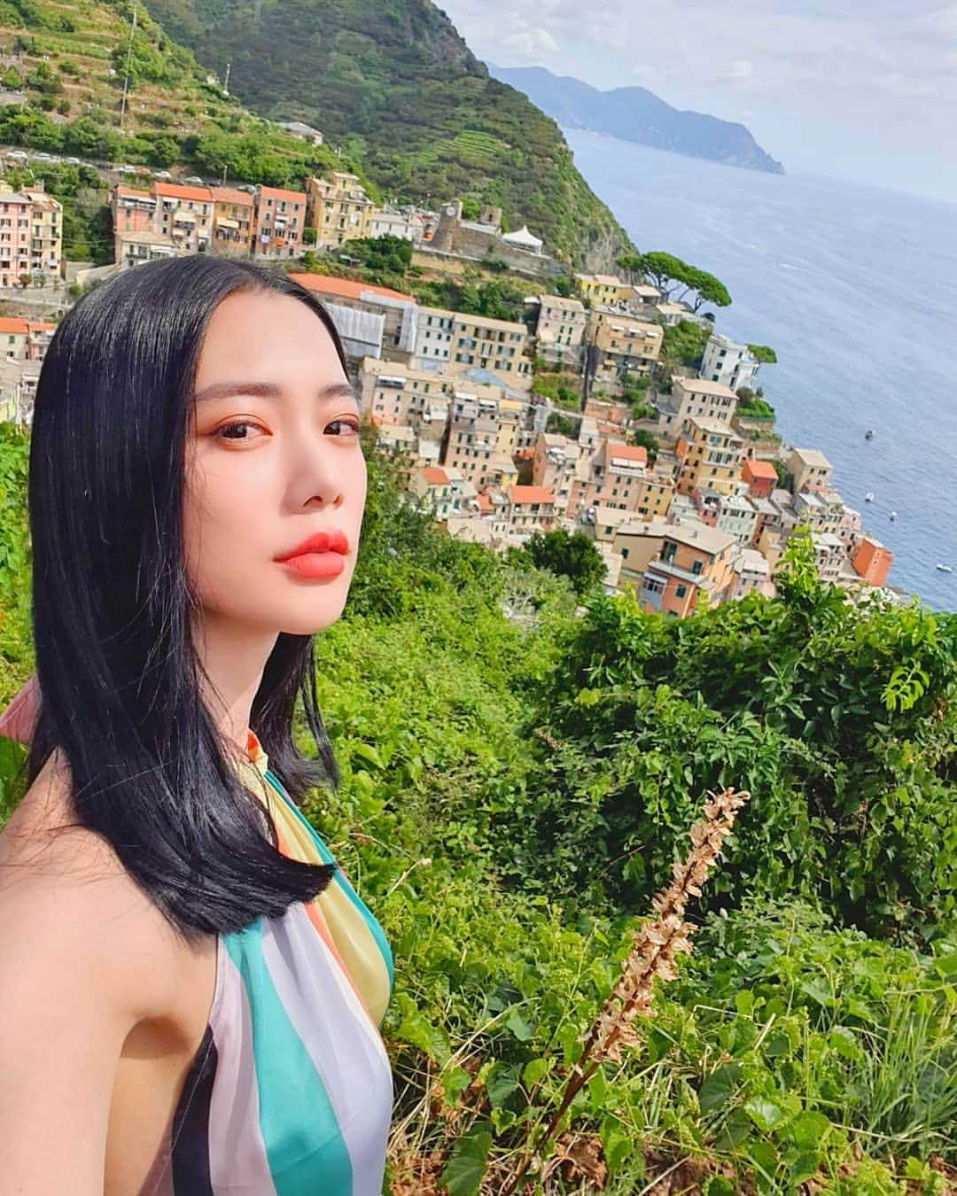 クララさんのインスタグラム写真 - (クララInstagram)「#cinqueterre #heaven #happiness #clarainlove」9月1日 12時26分 - actressclara