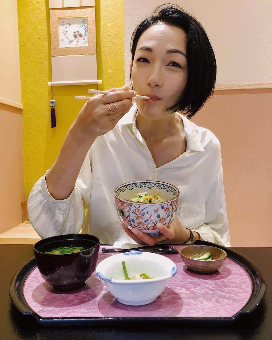 冨永愛のグルメインスタ