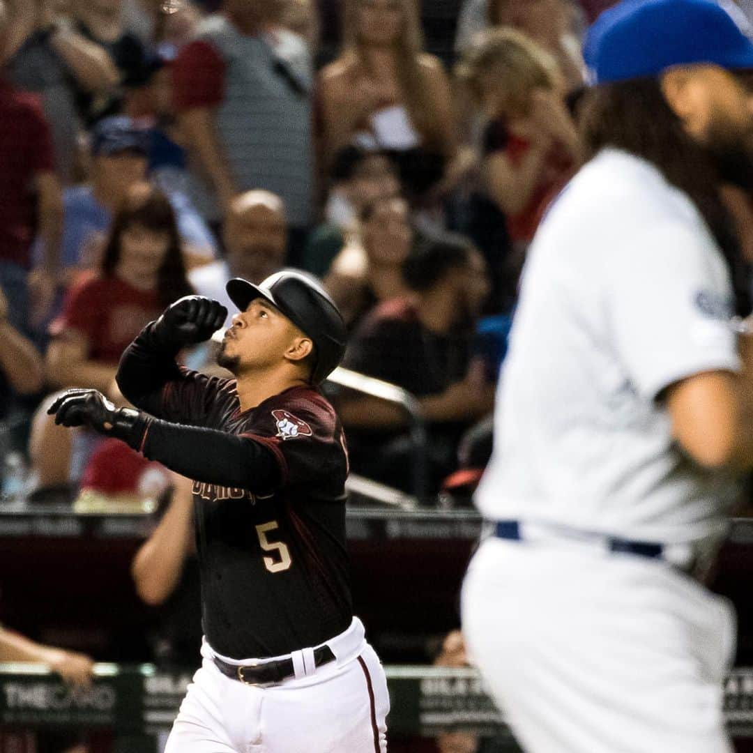 アリゾナ・ダイヤモンドバックスさんのインスタグラム写真 - (アリゾナ・ダイヤモンドバックスInstagram)「@eduardoescobar5 homered in 3 straight games for the first time in his career. We got ourselves a good one. #RattleOn」9月1日 13時01分 - dbacks