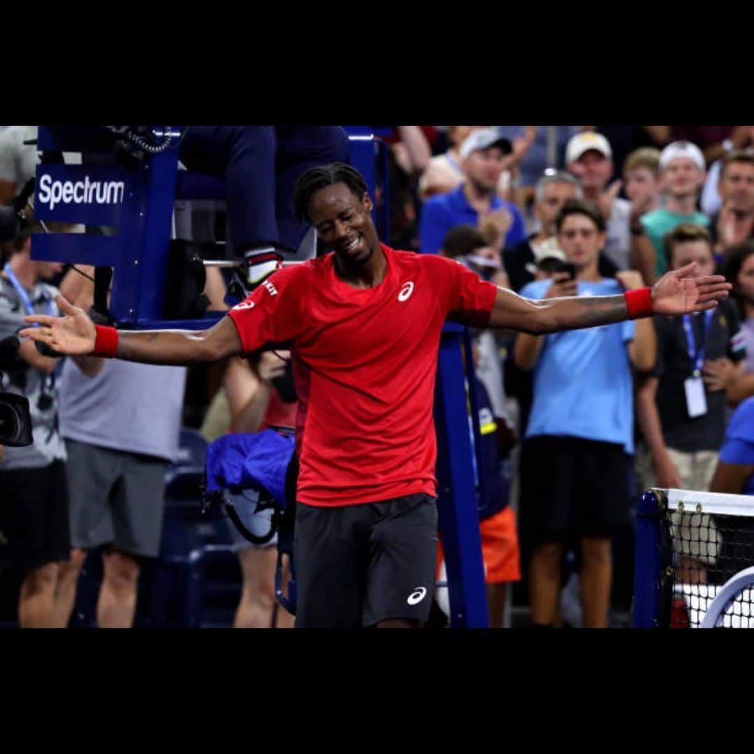 ガエル・モンフィスさんのインスタグラム写真 - (ガエル・モンフィスInstagram)「Last match as a 32 years old🎉 3rd round ✅ #usopen」9月1日 13時34分 - iamgaelmonfils