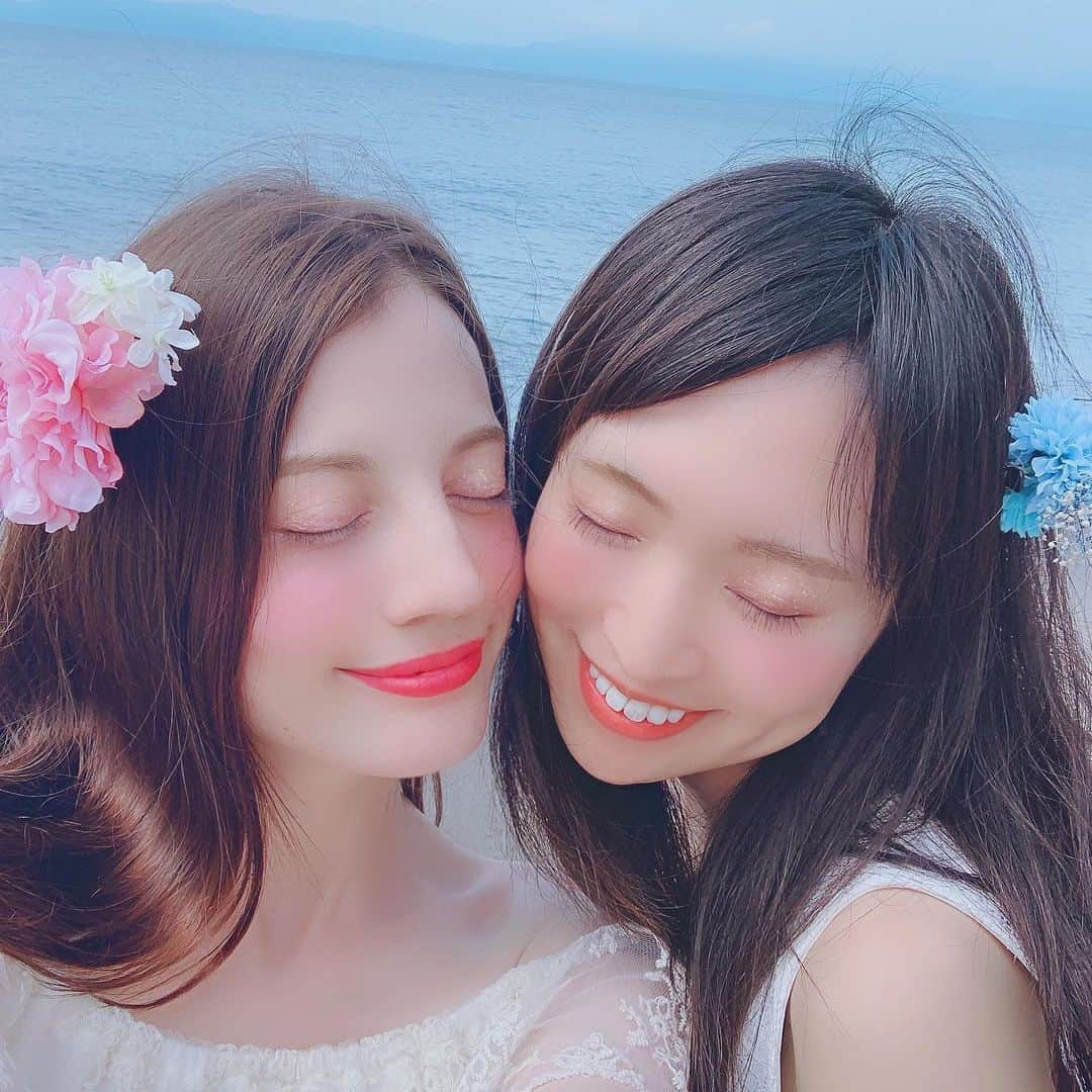 大濠ハンナさんのインスタグラム写真 - (大濠ハンナInstagram)「今年初の海🏖 やっと行けたよおお〜✨💗 鹿児島ばり楽しいいい〜🎵🎵🎵 自然にたっくさん癒された幸せ💛💚 #鹿児島の海 #nature #summer」9月1日 14時03分 - hannaoohori