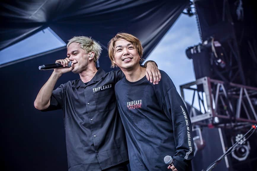 Masato さんのインスタグラム写真 - (Masato Instagram)「#rushball  #TAT19 Photos by @hayachinphoto  #coldrain #SiM #HEYSMITH」9月1日 14時11分 - masato_coldrain