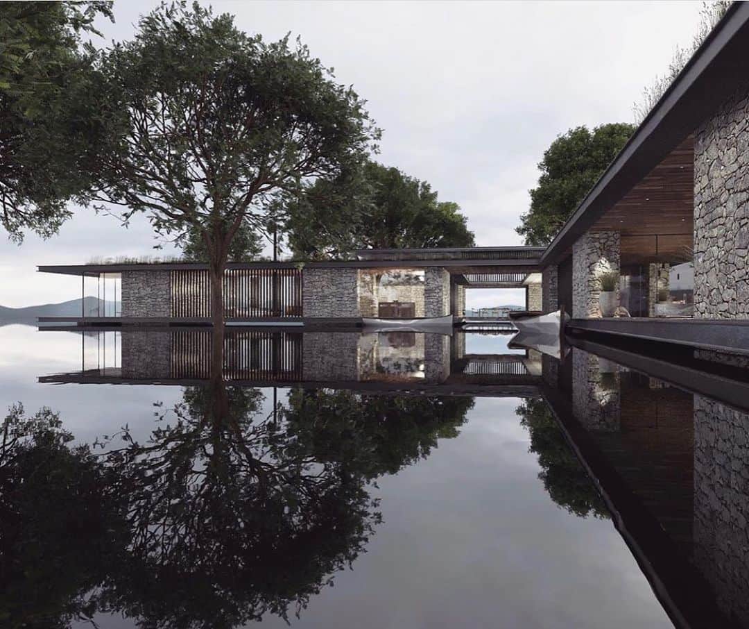 Architecture - Housesさんのインスタグラム写真 - (Architecture - HousesInstagram)「Loch Eight by @antonygibbondesigns」9月1日 23時45分 - _archidesignhome_