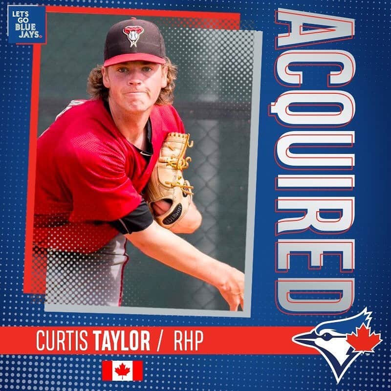 トロント・ブルージェイズさんのインスタグラム写真 - (トロント・ブルージェイズInstagram)「OFFICIAL: We've acquired RHP Curtis Taylor 🇨🇦 and RHP Edisson Gonzalez from @raysbaseball to complete the trade of INF Eric Sogard. #LetsGoBlueJays」9月2日 0時06分 - bluejays