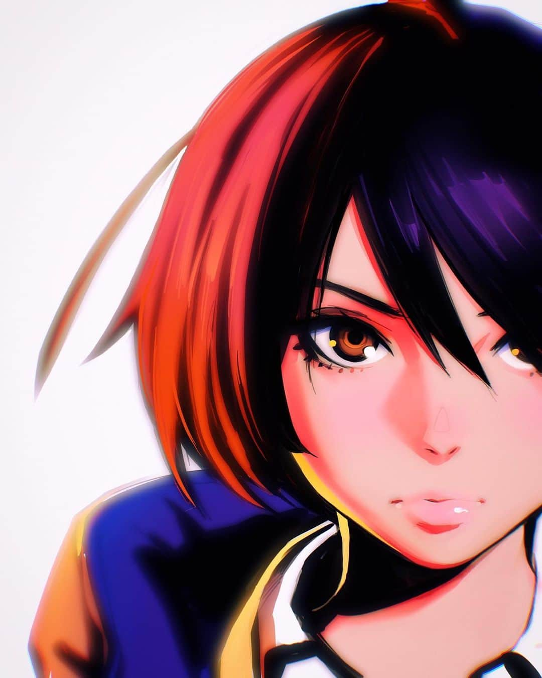 イリヤ・クブシノブ さんのインスタグラム写真 - (イリヤ・クブシノブ Instagram)「Astral Chain fan art!✨」9月2日 0時05分 - kuvshinov_ilya