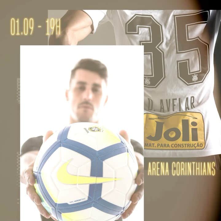 ダニーロ・フェルナンド・アベラールのインスタグラム：「Que Deus nos abençoe em mais uma batalha! Vamos com tudo 💪🏽⚫️⚪️」