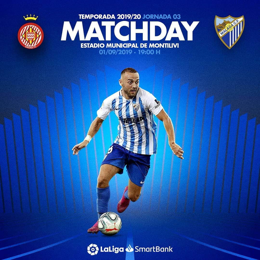 マラガCFさんのインスタグラム写真 - (マラガCFInstagram)「¡Día de partido! | Match Day! 🙌 . #TuMálaga #LaLigaSmartBank #GironaMálaga⚽️」9月2日 0時47分 - malagacf