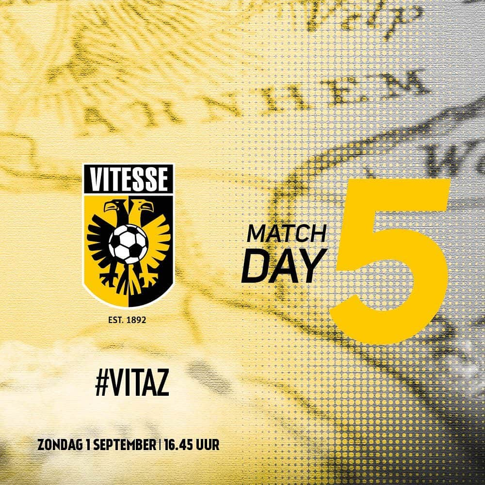 フィテッセさんのインスタグラム写真 - (フィテッセInstagram)「MATCHDAY ⠀⠀⠀⠀⠀⠀⠀⠀⠀ ⠀⠀⠀⠀⠀⠀⠀⠀⠀ ⠀⠀⠀⠀⠀⠀⠀⠀⠀ Zijn jullie er klaar voor? 💪🏼 ⠀⠀⠀⠀⠀⠀⠀⠀⠀ ⠀⠀⠀⠀⠀⠀⠀⠀⠀ ⠀⠀⠀⠀⠀⠀⠀⠀⠀ #Vitesse #vitaz」9月1日 16時23分 - mijnvitesse