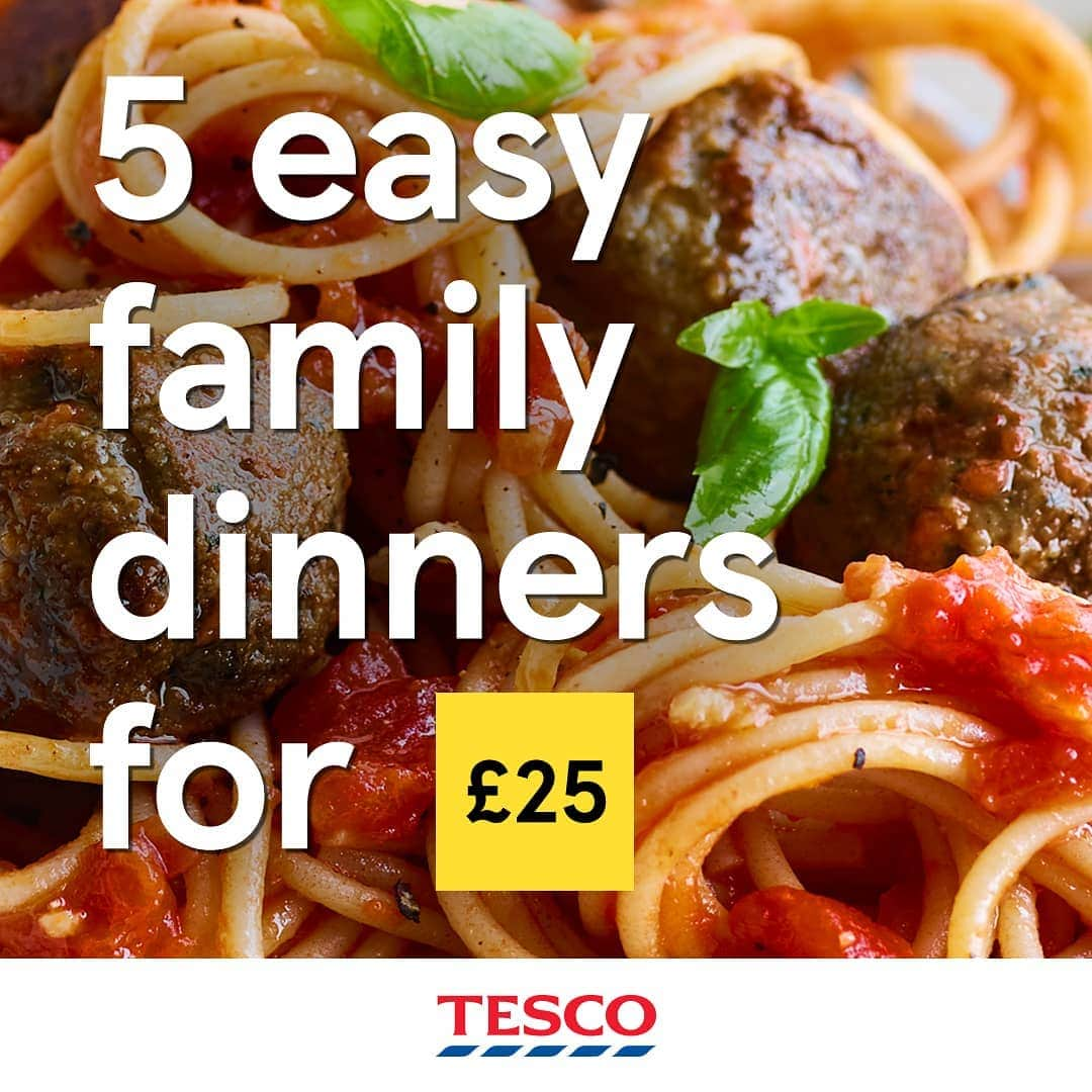 Tesco Food Officialさんのインスタグラム写真 - (Tesco Food OfficialInstagram)「Weekday dinners: sorted. Plan 5 flavoursome family dinners for only £25. Search 5 easy family dinners on Tesco Real Food (link in bio) for everything you need. #Family #FamilyMeals #Food #MealPlanning #MidweekMeals」9月1日 19時06分 - tescofood