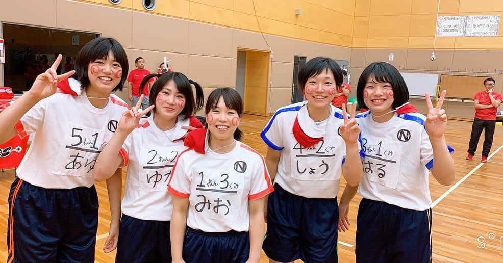 廣瀬七海のインスタグラム：「新人選手、余興💃  みんな、めっかわ!! 練習から頑張ってました✨  #バックスタイル #個性的 #こういうの好き♥️ #Nハピ」