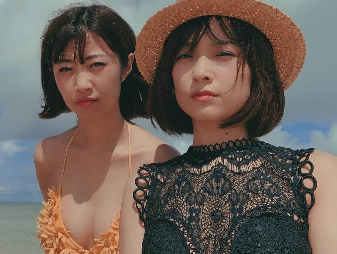 みひろさんのインスタグラム写真 - (みひろInstagram)「まなみん( @mana_0619 ) と水着でちちくりあったよ👙  いいだろだろ〜🐳 いつも爆笑旅行で楽しい🤣  #石垣島 #石垣島旅行  #幻の島 #幻の島ツアー #浜島 #女子旅 #女子旅行 #海 #海で  #水着 #おっぱい #おっぱい欲しい #谷間がほしい  #青春  #みひろ #mihiro #instagood  #instadiary  #instalike #instamood  #ow #instapic #instaphoto #girl　#follow #followme  #japanesegirl 👙…@dholic_official #dholic #ディーホリック」9月1日 19時34分 - mihiro0519